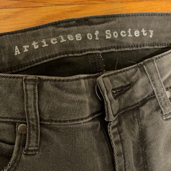 NWT Articles of Society Skinny Washed black jeans - Picture 2 of 3